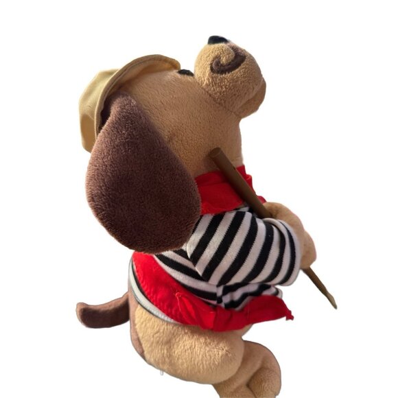 Mills Gondolomio Plush Dog O Sole Mio 11” Italian Gondolier Sings Tested Works - Picture 4 of 8